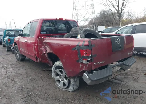 2005 Nissan Titan Se из США, поврежденный, VIN 1N6BA06A35N574847